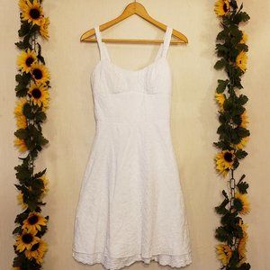Ruby Rox White Eyelet Dress